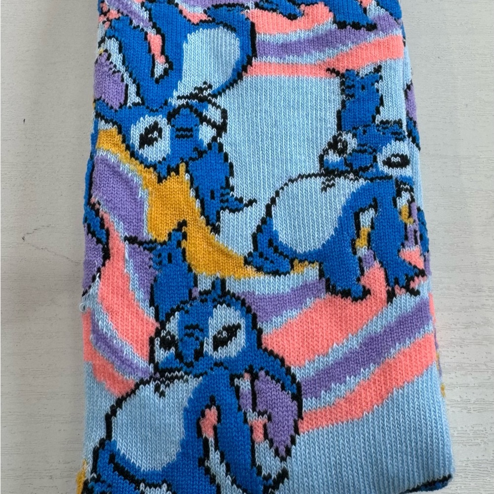 Stitch Cartoon Knit Socks